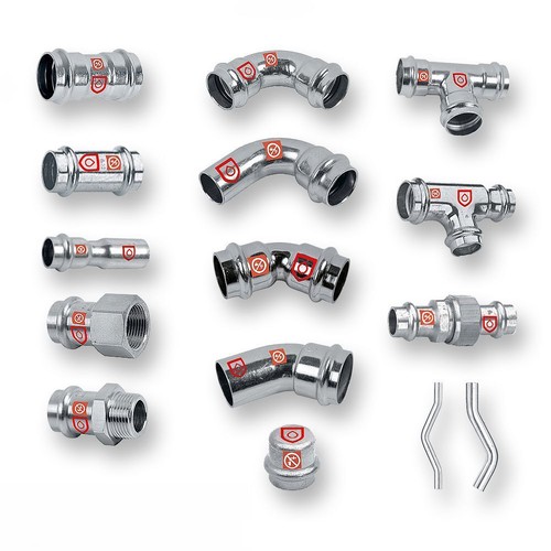 Pressfitting aus stahl - aus, c