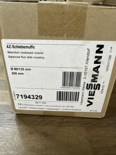 Schiebemuffe viesmann - schiebemuffe,