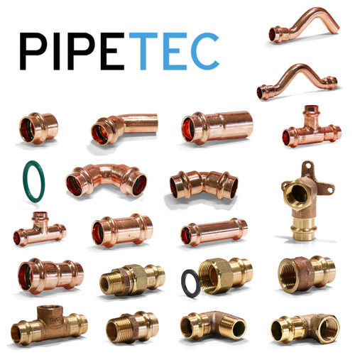 Pipetec pressfittinge kupfer - pressfittinge, kupfer-